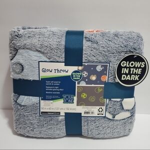 Your Zone Glow In The Dark Throw Blanket